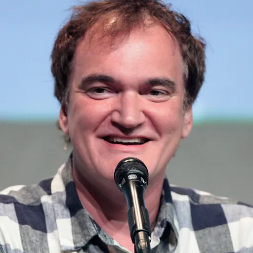 Portrait of Quentin Tarantino