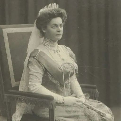 Portrait of Queen Eleonore of Bulgaria