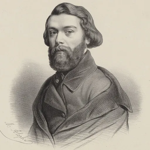 Portrait of Eugène Louis-Marie Jancourt