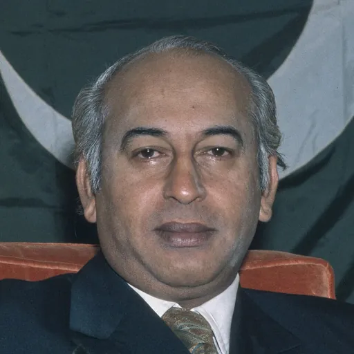 Portrait of Zulfikar Ali Bhutto