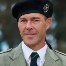 Portrait of Simon Abney-Hastings, 15th Earl of Loudoun
