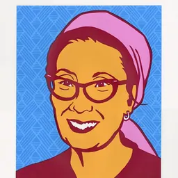 Portrait of Yuri Kochiyama