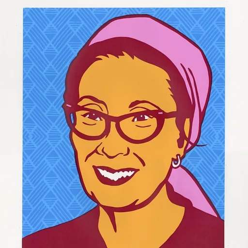 Portrait of Yuri Kochiyama