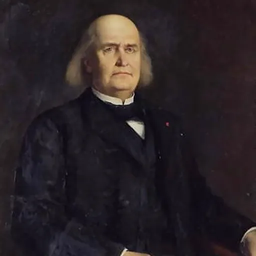 Portrait of Charles Marie René Leconte de Lisle