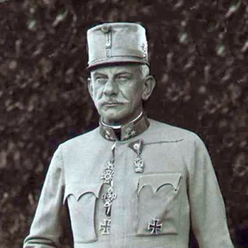 Portrait of Josef Roth von Limanowa-Lapanów