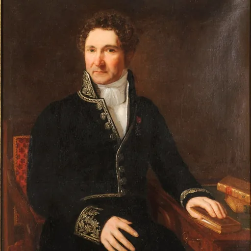 Portrait of Jean Baptiste Gay, vicomte de Martignac