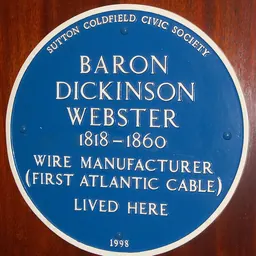 Portrait of Baron Dickinson Webster