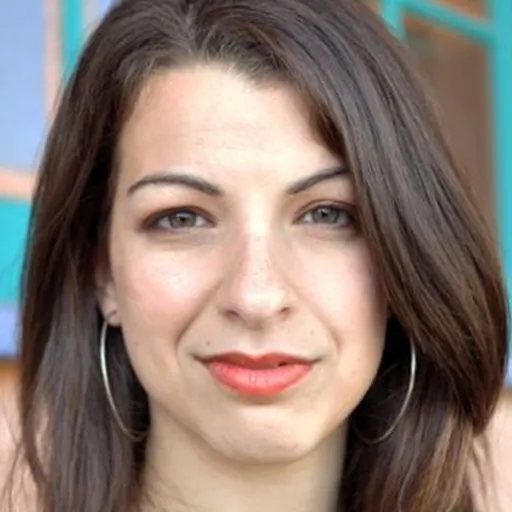 Portrait of Anita Sarkeesian