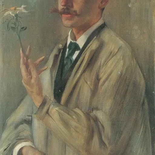 Portrait of Otto Eckmann