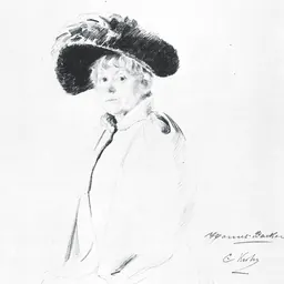 Portrait of Harriet Backer