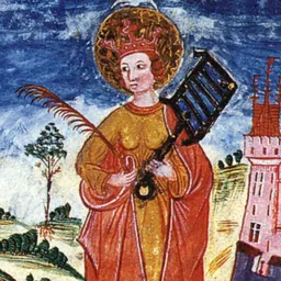Portrait of Saint Faith