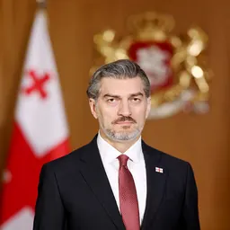 Portrait of Mikheil Kavelashvili