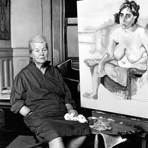 Portrait of Alice Neel