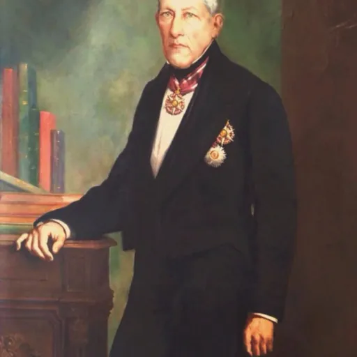 Portrait of José Antônio Moreira, Count of Ipanema