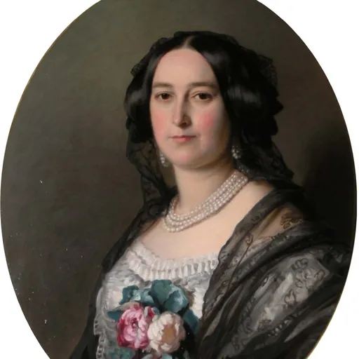 Portrait of Feodora of Leiningen