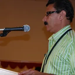 Portrait of Hameed Chennamangaloor