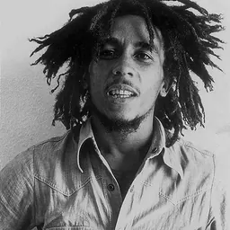 Portrait of Bob Marley