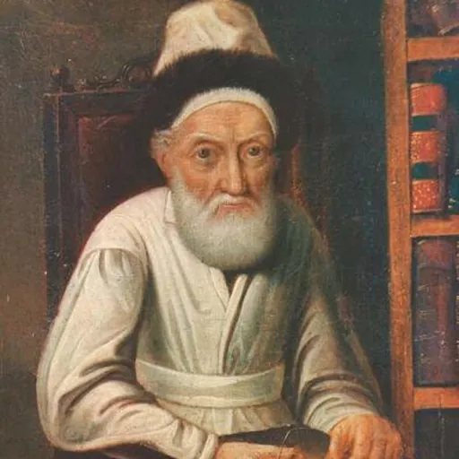 Portrait of Rbi Menachem Mendel Schneersohn