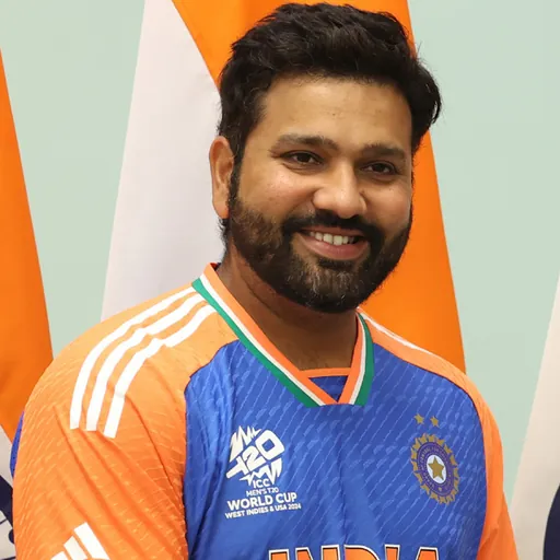 Portrait of Rohit Sharma