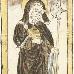 Portrait of Wiborada
