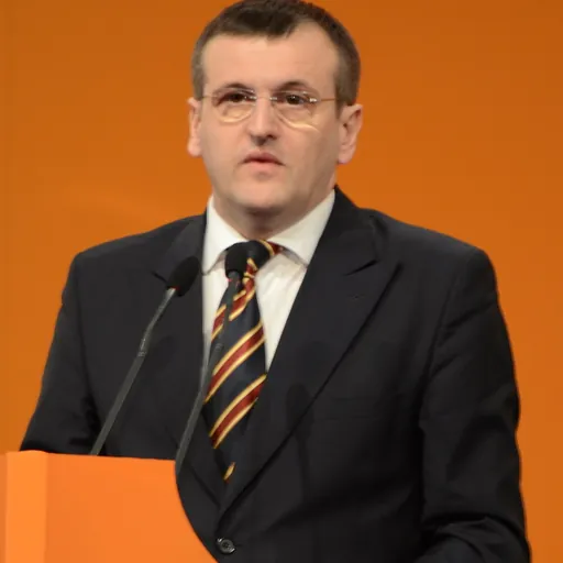 Portrait of Cristian Preda