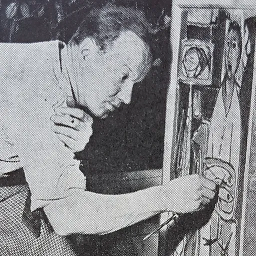 Portrait of Folke Heybroek