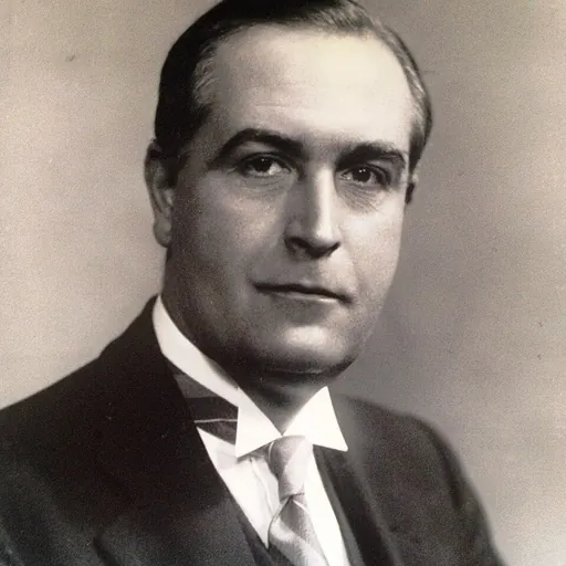 Portrait of Alfred Edwin Jones