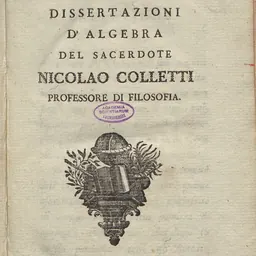 Portrait of Nicolao Colletti