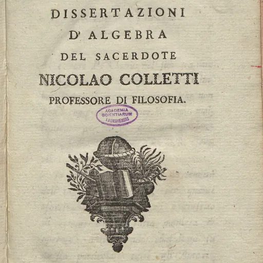 Portrait of Nicolao Colletti