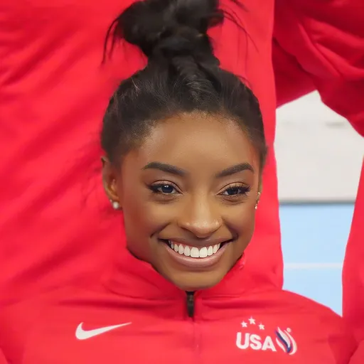 Portrait of Simone Biles