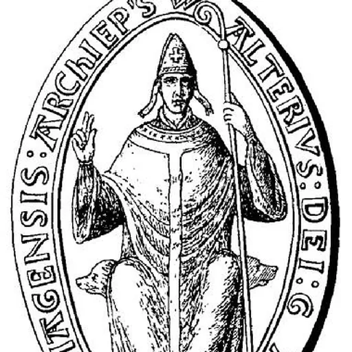 Portrait of Walter de Coutances