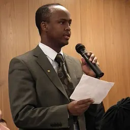 Portrait of Abdirahim Hussein Mohamed