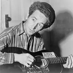 Portrait of Woody Guthrie