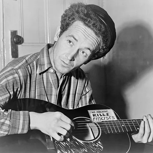 Portrait of Woody Guthrie