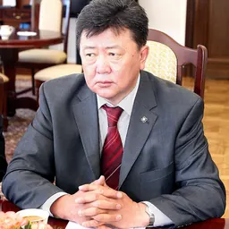 Portrait of Nyamaagiin Enkhbold