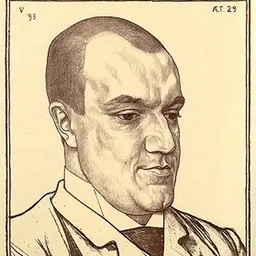 Portrait of Lodewijk van Deyssel