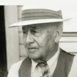 Portrait of Ernst C Bechly