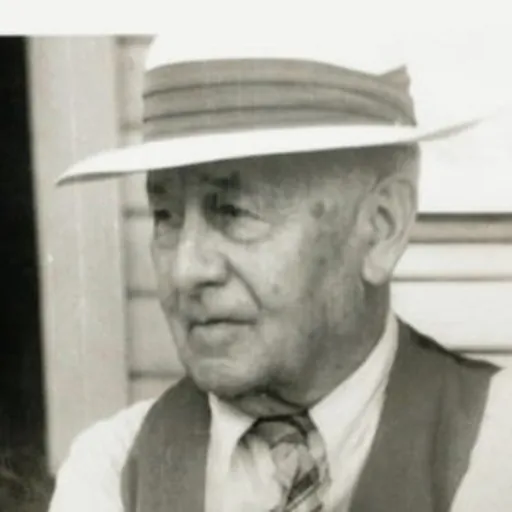 Portrait of Ernst C Bechly