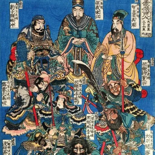 Portrait of Song Jiang