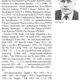 Portrait of Kaj Björk