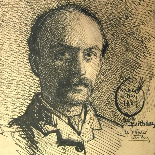 Portrait of Edward George Handel Lucas