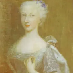 Portrait of Princess Anne Thérèse of Savoy