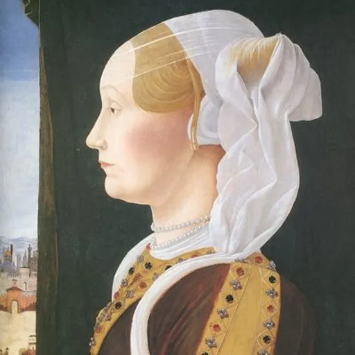 Portrait of Ginevra Sforza