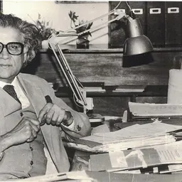 Portrait of Abid Hussain