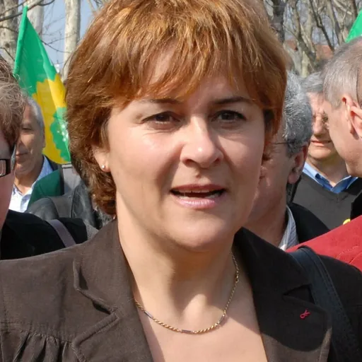 Portrait of Dominique Voynet