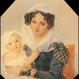 Portrait of Mariya Volkonskaya