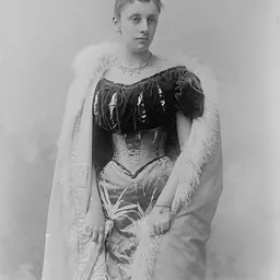 Portrait of Princess Feodora Adelheid of Schleswig-Holstein-Sonderburg-Augustenburg