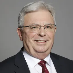 Portrait of Keith Bradley, Baron Bradley