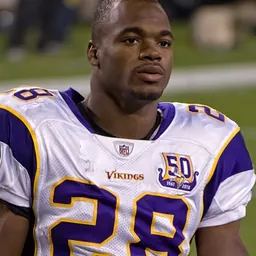 Portrait of Adrian Peterson