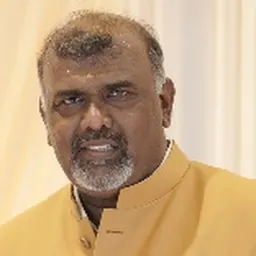 Portrait of Jayasankar C Menon